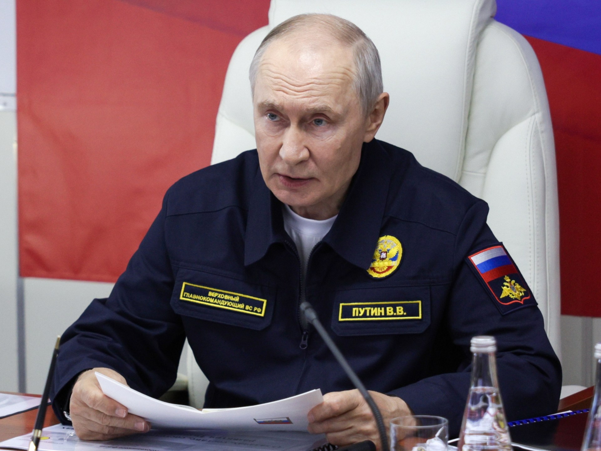 Putin warns of tit-for-tat seizures of European vessels